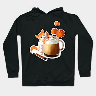 Pumpkin Spice Kitten Hoodie